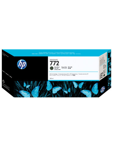 HP Cartuccia inchiostro nero opaco DesignJet 772, 300 ml