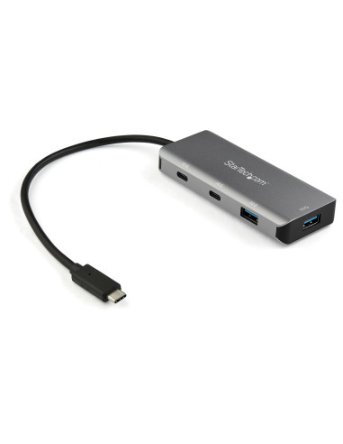 StarTech.com Hub USB-C a 4 porte con 2x USB A e 2x USB C - SuperSpeed 10Gbps USB Type-C 3.1 3.2 Gen 2 Hub - Bus USB alimentato