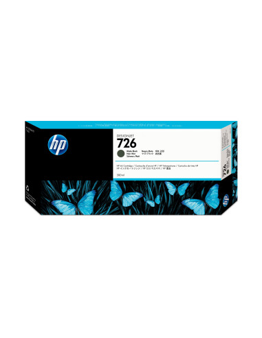 HP Cartuccia inchiostro nero opaco Designjet 726, 300 ml