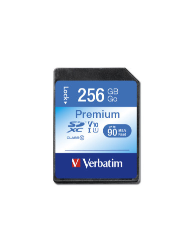 Verbatim Premium 256 GB SDXC UHS-I Classe 10