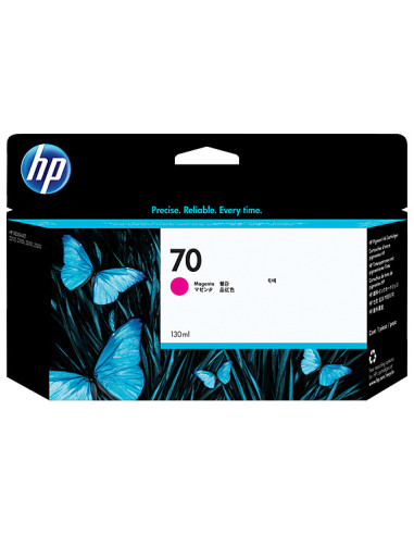 HP Cartuccia inchiostro magenta DesignJet 70, 130 ml