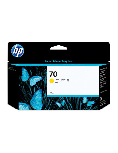 HP Cartuccia inchiostro DesignJet giallo 70, 130 ml