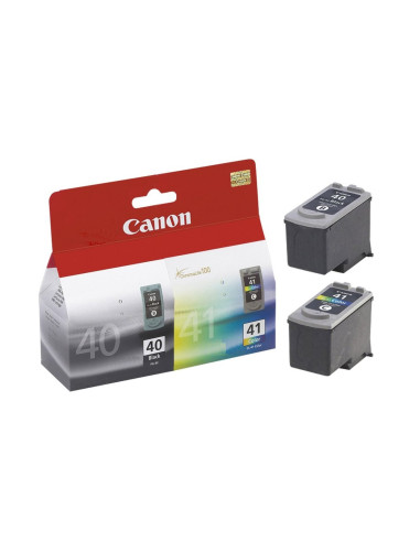 Canon PG-40   CL-41 cartuccia d'inchiostro 2 pz Originale Ciano per foto, Magenta per foto, Nero, Giallo foto