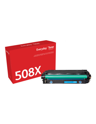 Everyday Toner ™ di Xerox Ciano compatibile con HP 508X (CF361X), High capacity