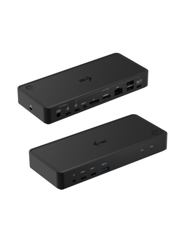 i-tec USB-C Thunderbolt KVM Docking station Dual Display + Power Delivery 65 100W