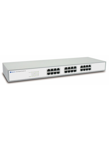 Digicom Dual Speed Switch 24 Non gestito Fast Ethernet (10 100) Grigio, Bianco