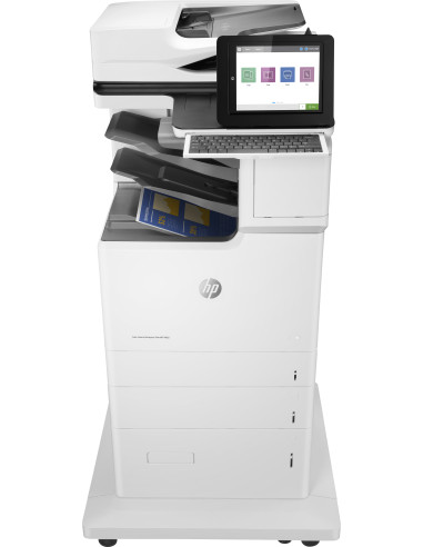 HP Color LaserJet Enterprise Flow Stampante multifunzione M682z, Stampa, copia, scansione, fax