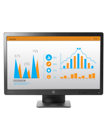 HP ProDisplay Monitor P232 de 23 pulgadas Monitor PC 58,4 cm (23") 1920 x 1080 Pixel Full HD LED Nero