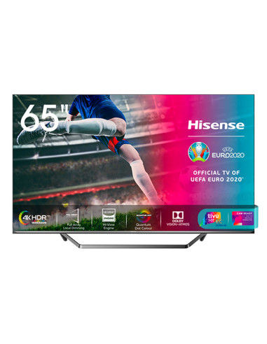 Hisense 65U72QF TV 165,1 cm (65") 4K Ultra HD Smart TV Wi-Fi Nero, Grigio