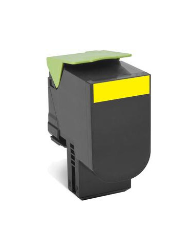 Lexmark 802HY cartuccia toner 1 pz Originale Giallo