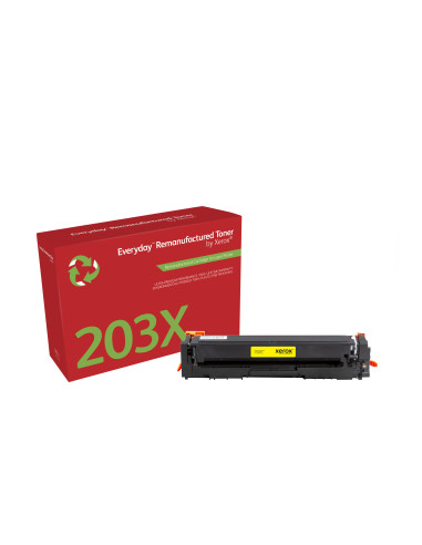 Everyday Toner rigenerato ™ di Xerox Giallo compatibile con HP 203X (CF542X), High capacity