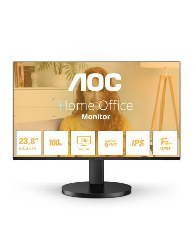 AOC 24B3HA2 Monitor PC 60,5 cm (23.8") 1920 x 1080 Pixel Full HD LED Nero