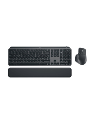 Logitech MX Keys S Combo tastiera Mouse incluso Ufficio RF senza fili + Bluetooth QWERTY Italiano Grafite