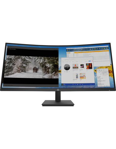 HP M34d WQHD Curved Monitor