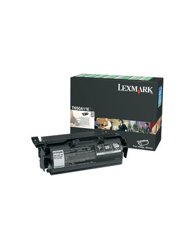 Lexmark T650A11E cartuccia toner 1 pz Originale Nero