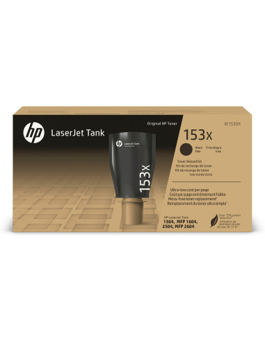 HP Kit ricarica toner nero originale LaserJet Tank 153X