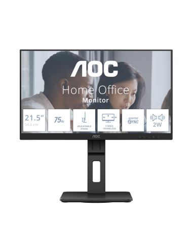 AOC E2 22E2UMF LED display 54,6 cm (21.5") 1920 x 1080 Pixel Full HD Nero