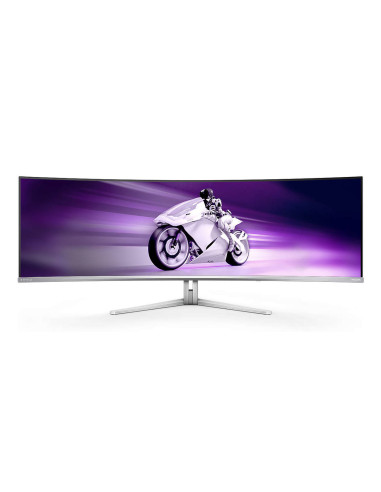 Philips Evnia 8000 49M2C8900L 00 Monitor PC 124,2 cm (48.9") 5120 x 1440 Pixel Dual QHD QDOLED Bianco