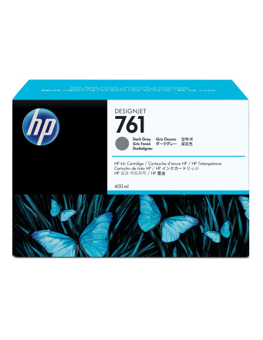 HP Cartuccia inchiostro grigio scuro DesignJet 761, 400 ml