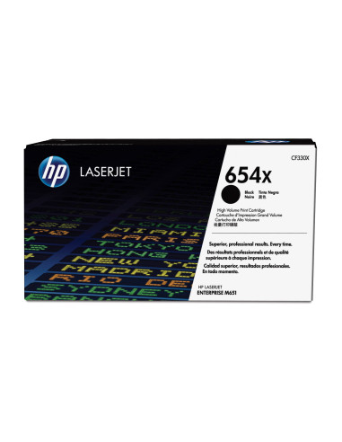 HP Cartuccia Toner originale nero ad alta capacità LaserJet 654X