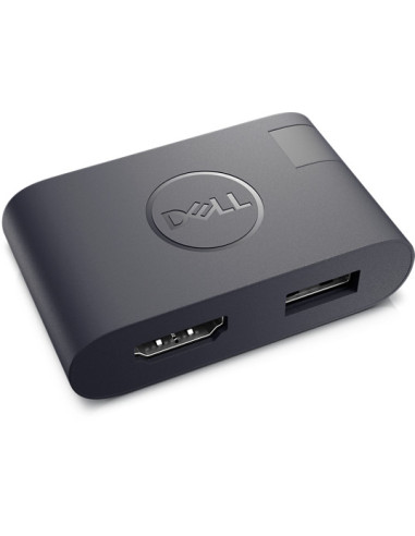 DELL DA20 USB tipo-C HDMI + USB Nero