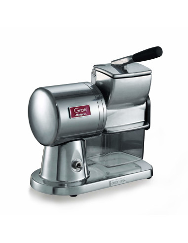 Ariete 449 Gratì Superior - Grattugia Elettrica Professionale - formaggio, pane, cioccolato, frutta secca - Alluminio