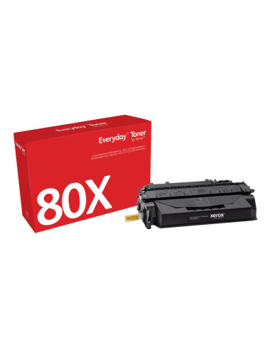 Everyday Toner ™ di Xerox Nero compatibile con HP 80X (CF280X), High capacity