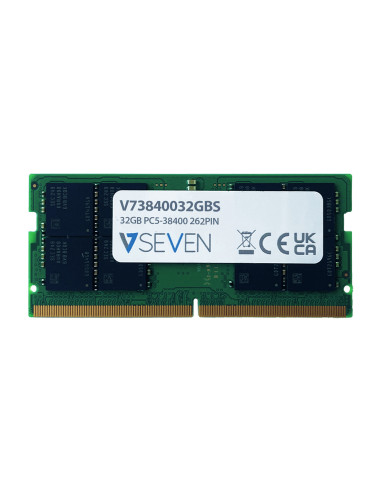 V7 V73840032GBS memoria 32 GB 1 x 32 GB DDR5 4800 MHz