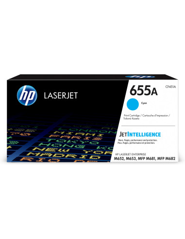 HP Cartuccia toner ciano originale LaserJet 655A