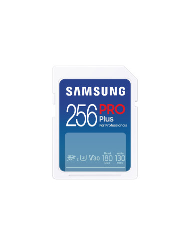 Samsung PRO Plus SD Card - Scheda di memoria 256GB (2023)