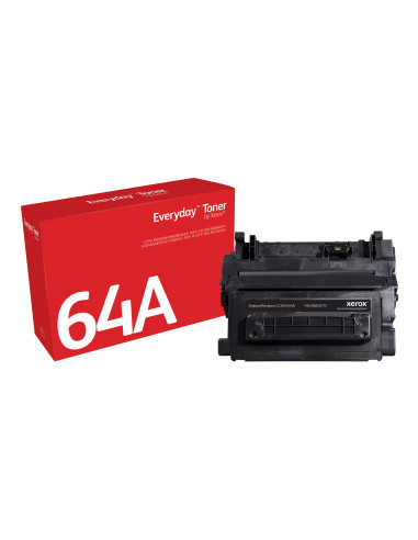 Everyday Toner ™ di Xerox Nero compatibile con HP 64A (CC364A), Capacità standard