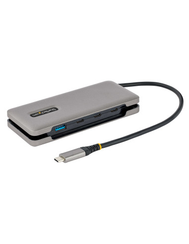 StarTech.com HB31CM1A3CB replicatore di porte e docking station per laptop Cablato USB 3.2 Gen 2 (3.1 Gen 2) Type-C Grigio