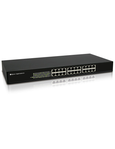 Digicom SWG24-T02 Non gestito Gigabit Ethernet (10 100 1000) 1U Nero