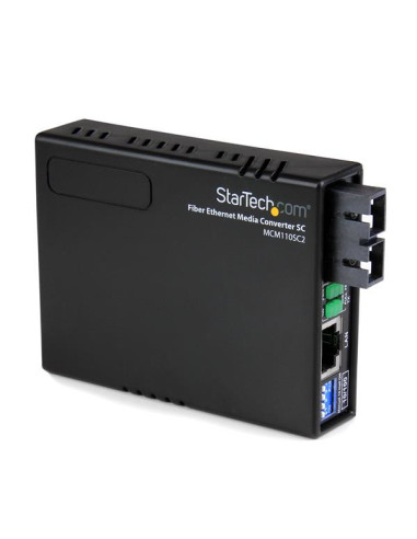 StarTech.com Convertitore media Ethernet fibra multimodale 10 100 SC 2 km