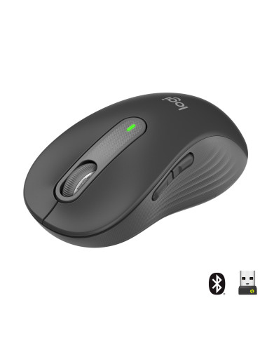 Logitech Signature M650 mouse Ufficio Mano destra RF senza fili + Bluetooth Ottico 4000 DPI