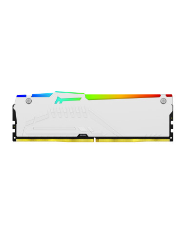 Kingston Technology FURY Beast 32 GB 5200 MT s DDR5 CL40 DIMM White RGB XMP