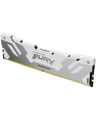 Kingston Technology FURY 16GB 6400MT s DDR5 CL32 DIMM Renegade White XMP