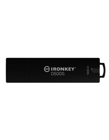 Kingston Technology IronKey 128GB D500S FIPS 140-3 Lvl 3 (in fase di approvazione) AES-256