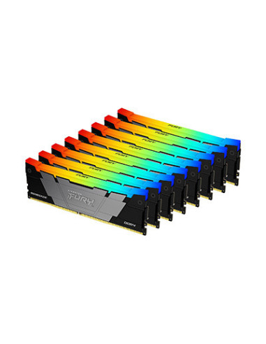 Kingston Technology FURY 256GB 3200MT s DDR4 CL16 DIMM (Kit da 8) Renegade RGB