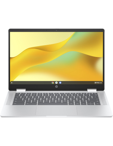 HP Chromebook x360 14b-cd0006nl Intel® N N100 35,6 cm (14") Touch screen HD 4 GB LPDDR5-SDRAM 128 GB eUFS Wi-Fi 6 (802.11ax)