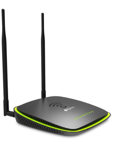 Digicom RAW1200-T06 router wireless Gigabit Ethernet Dual-band (2.4 GHz 5 GHz) Nero, Verde