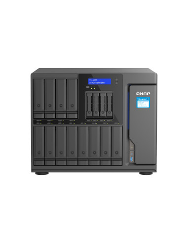 QNAP TS-1655 NAS Tower Intel Atom® C5125 8 GB DDR4 0 TB QNAP Turbo System Nero