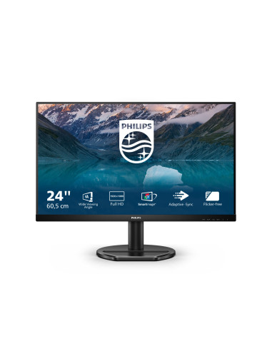 Philips S Line 242S9JAL 00 LED display 60,5 cm (23.8") 1920 x 1080 Pixel Full HD LCD Nero