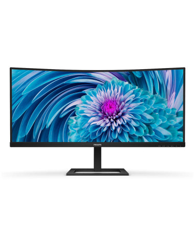 Philips E Line 346E2CUAE 00 Monitor PC 86,4 cm (34") 3440 x 1440 Pixel Wide Quad HD+ LCD Nero