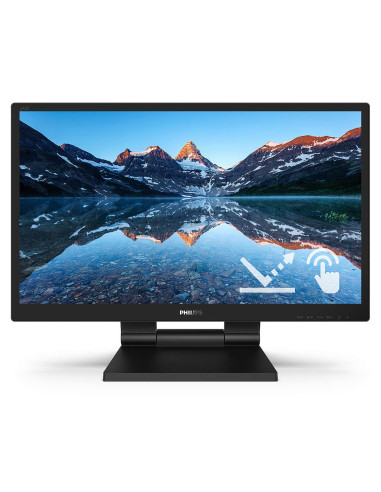 Philips 242B9TL 00 Monitor PC 60,5 cm (23.8") 1920 x 1080 Pixel Full HD LCD Touch screen Nero