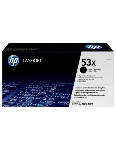 HP Cartuccia Toner originale nero ad alta capacità LaserJet 53X