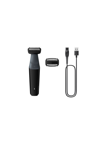 Philips BODYGROOM Series 3000 BG3017 01 Rifinitore impermeabile per corpo e inguine