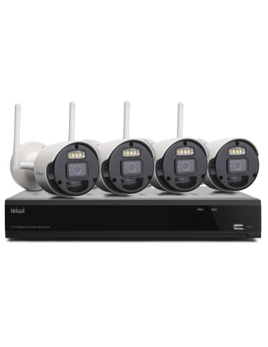 Isiwi Connect S4 Sferico Telecamera di sicurezza IP Interno e esterno Soffitto muro