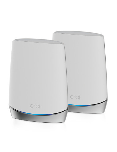 NETGEAR Orbi RBK752 AX4200 WiFi 6 Mesh System Banda tripla (2.4 GHz 5 GHz 5 GHz) Wi-Fi 6 (802.11ax) Bianco 5 Interno