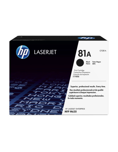 HP Cartuccia toner originale nero 81A LaserJet